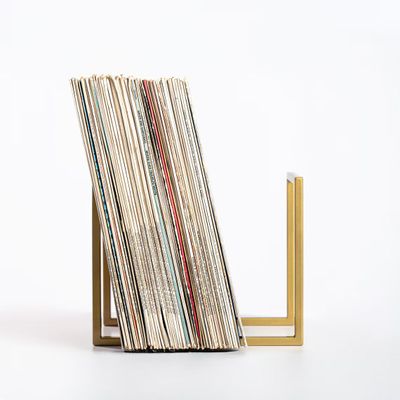 Storage boxes - Desktop stand for vinyl records - DESIGN ATELIER ARTICLE