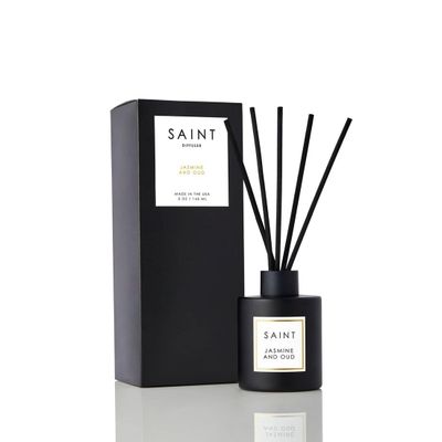 Scent diffusers - Jasmine and Oud Home Fragrance Diffuser - SAINT CANDLES