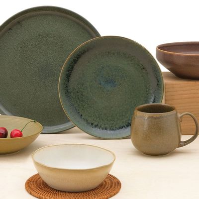 Everyday plates - bronze tones - SAPOTA LTD.
