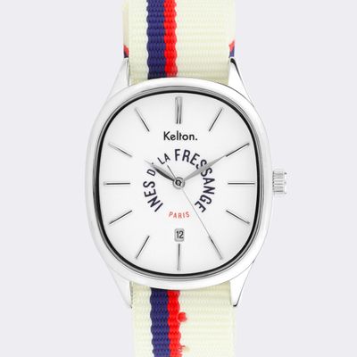 Watchmaking - WATCH GRANDE COLORAMA SPORT NAVY KELTON X INES DE LA FRESSANGE PARIS - KELTON