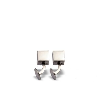 Jewelry - Cube Cufflinks. Sterling Silver - VOMOVO-MEN´S JEWELRY