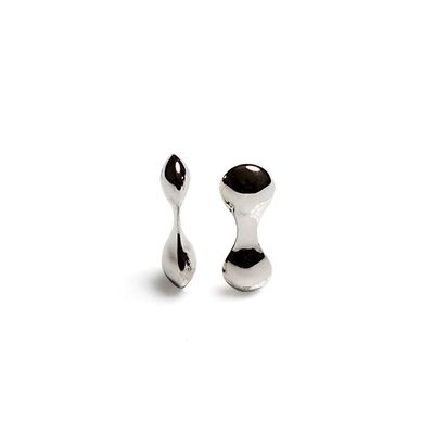 Jewelry - Sterling Silver Cufflinks for Man Aero F9 - VOMOVO-MEN´S JEWELRY
