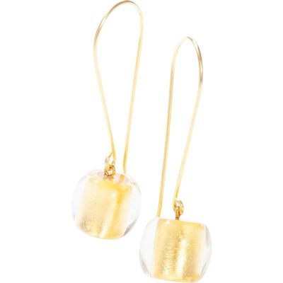 Bijoux - Boucles d'oreilles PRECIOUS — crochet à perle unique - ZSISKA DESIGN
