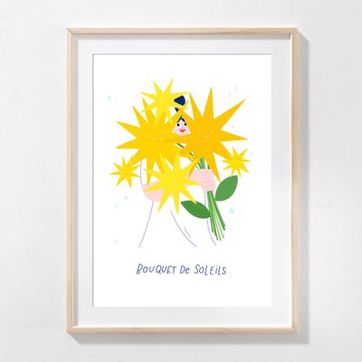 Poster - Bouquet of Suns poster - LAVILLETLESNUAGES