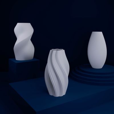 Vases - Vase "Crème glacée chaude" - AURA 3D