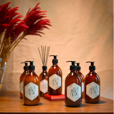 Home fragrances - Produits d'accueil - Parfum d'ambiance & Gel lavant sans rinçage - BYCA