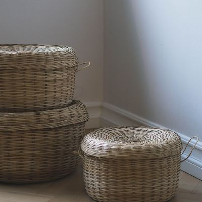 Corbeilles - Basket - SAIDU basket with lid - SWEET SALONE