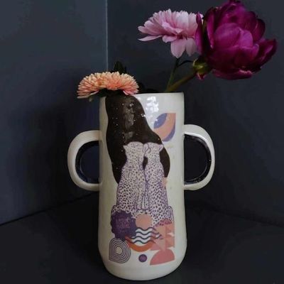 Ceramic - Vase Amour Toujours - OLALA BY PUPA