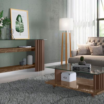 TV stands - Set with sideboard and center table - MADETEC