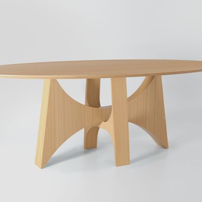 Desks - PLANALTO” DINING TABLE - ALESSANDRA DELGADO DESIGN