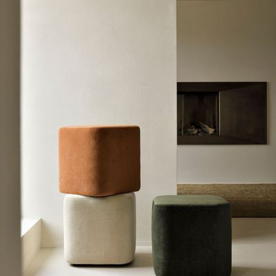 Repose-pieds - Pouf Cube - ETHNICRAFT