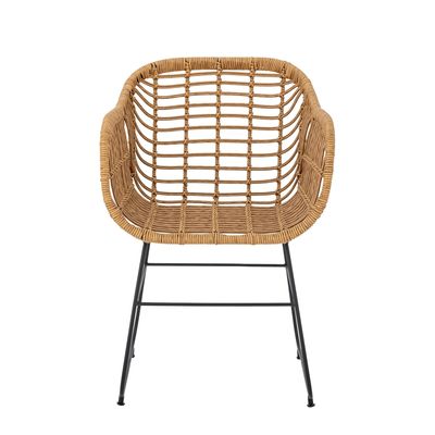 Chaises longues - Collin Chaise de salon, Nature, Polyrattan - BLOOMINGVILLE MULTIBRAND HOUSE