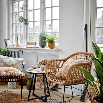 Chaises longues - Collin Chaise de salon, Nature, Polyrattan  - BLOOMINGVILLE MULTIBRAND HOUSE