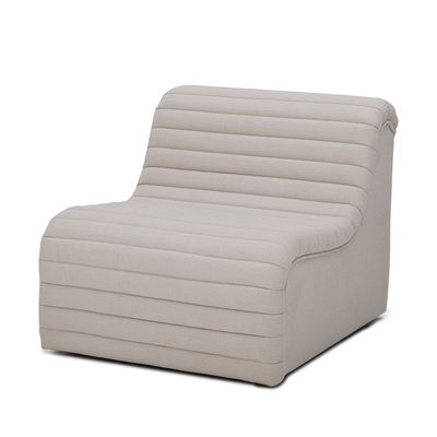 Chaises longues - Allure Chaise de salon, Nature, Polyester - BLOOMINGVILLE MULTIBRAND HOUSE