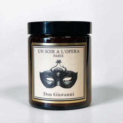 Decorative objects - DON GIOVANNI - 100% VEGETABLE SCENTED TRAVEL CANDLE - UN SOIR A L'OPERA