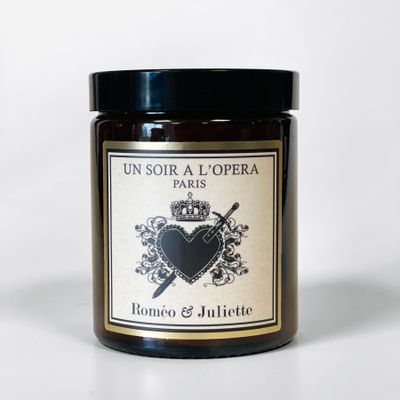 Decorative objects - ROMEO AND JULIET - 100% VEGETABLE SCENTED TRAVEL CANDLE - UN SOIR A L'OPERA