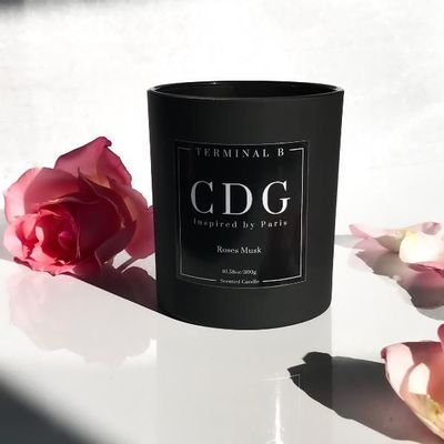 Decorative objects - CDG - Paris and Roses Musk Candle - TERMINAL B