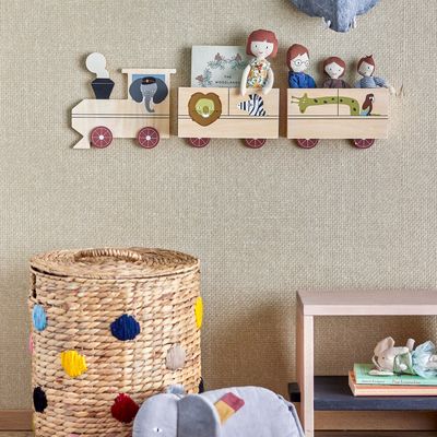 Paniers - Jooha Panier avec couvercle, Nature, Jacinthe d'eau  - BLOOMINGVILLE MINI