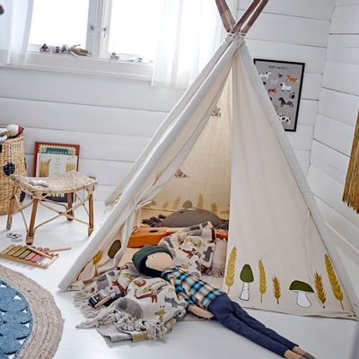 Jouets enfants - Millo Tente de jeu, Nature, Coton  - BLOOMINGVILLE MINI
