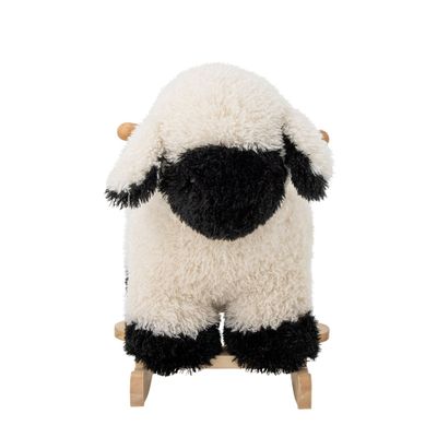 Toys - Dolly Rocking Toy, Sheep, White, Polyester  - BLOOMINGVILLE MINI