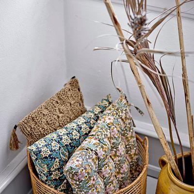 Shopping baskets - Mekkel Basket, Nature, Polyrattan Set of 3 - BLOOMINGVILLE MULTIBRAND HOUSE