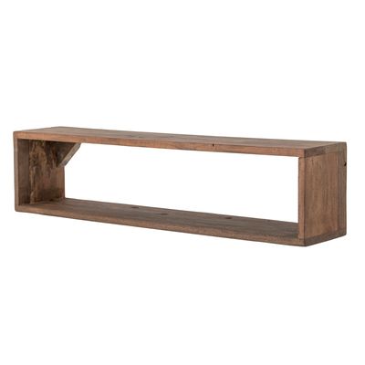 Etagères - Belina Tablette, Marron, Bois de récupération  - BLOOMINGVILLE MULTIBRAND HOUSE