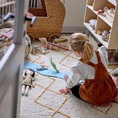 Rugs - Huso Rug, Yellow, Cotton  - BLOOMINGVILLE MULTIBRAND HOUSE