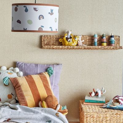 Blinds - Agnes Lampshade, Brown, Bamboo  - BLOOMINGVILLE MINI