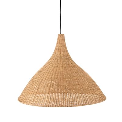 Hanging lights - Camine Pendant Lamp, Nature, Rattan  - BLOOMINGVILLE