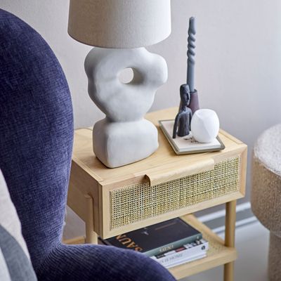 Lampes de table - Cathy Lampe de table, Blanc, Grès  - BLOOMINGVILLE MULTIBRAND HOUSE