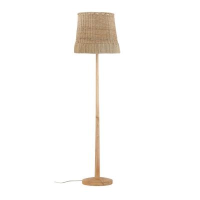 Floor lamps - Kakasi Floor Lamp, Nature, Rattan  - CREATIVE COLLECTION