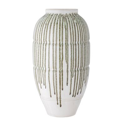 Vases - Scarlet Vase, Verte, Grès - CREATIVE COLLECTION