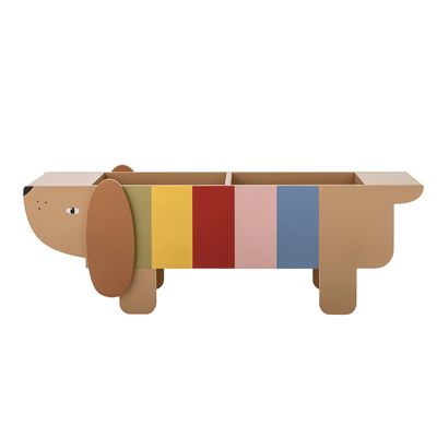 Bookshelves - Charlie Book Stand, Brown, MDF - BLOOMINGVILLE MINI