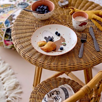 Coffee tables - Hortense Coffee Table, Nature, Rattan  - BLOOMINGVILLE MINI