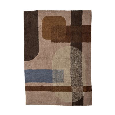 Rugs - Zofia Rug, Brown, Cotton  - BLOOMINGVILLE MULTIBRAND HOUSE