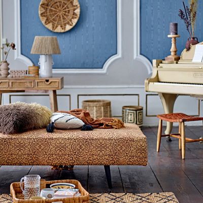 Beds - Gulli Daybed, Yellow, FSC®Mix, Cotton  - BLOOMINGVILLE MULTIBRAND HOUSE