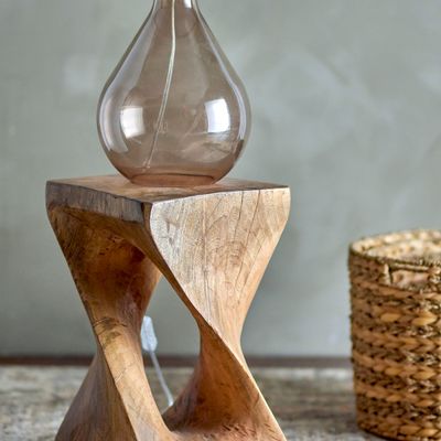 Autres tables  - Samara Table d'appoint, Nature, Mango  - CREATIVE COLLECTION