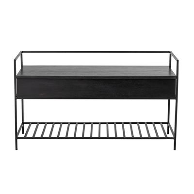 Bancs - Abelone Banc, Noir, Mango  - BLOOMINGVILLE MULTIBRAND HOUSE