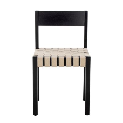 Chairs - Maron Dining Chair, Black, Rubberwood  - BLOOMINGVILLE MULTIBRAND HOUSE