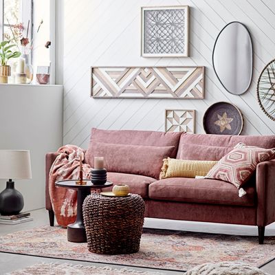 Rugs - Dalina Rug, Red, Cotton  - CREATIVE COLLECTION