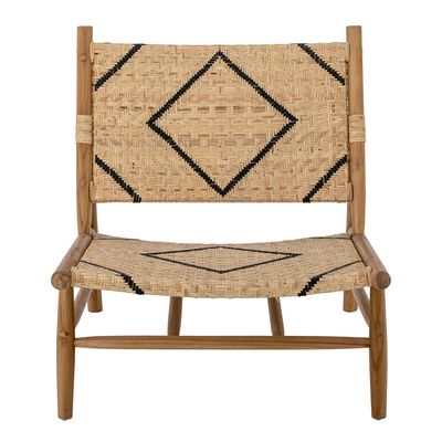 Lounge chairs - Lennox Lounge Chair, Nature, Teak - CREATIVE COLLECTION