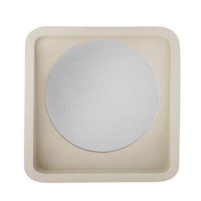 Miroirs - Phoebe Miroir avec étagère, Nature, Polyrésine  - BLOOMINGVILLE MULTIBRAND HOUSE