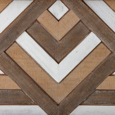 Autres décorations murales - Lunna Déco murale, Marron, MDF  - CREATIVE COLLECTION