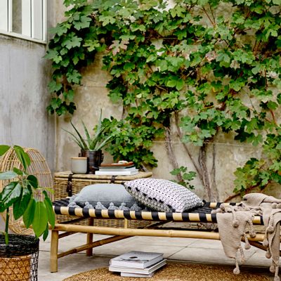 Beds - Vida Daybed, Black, Bamboo  - BLOOMINGVILLE MULTIBRAND HOUSE