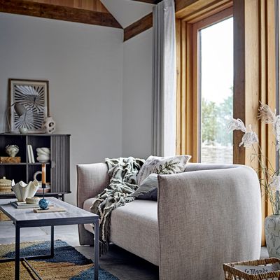 Sofas - Bacio Sofa, Nature, Recycled Polyester  - BLOOMINGVILLE MULTIBRAND HOUSE