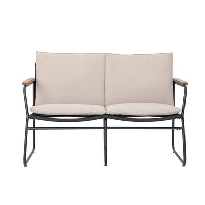 Sofas - Hampton Sofa, Black, Metal - BLOOMINGVILLE MULTIBRAND HOUSE