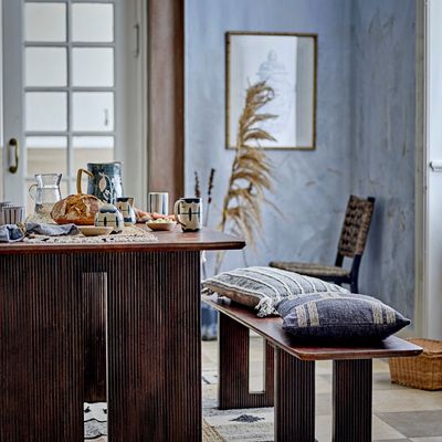 Benches - Milow Bench, Brown, Mango  - CREATIVE COLLECTION