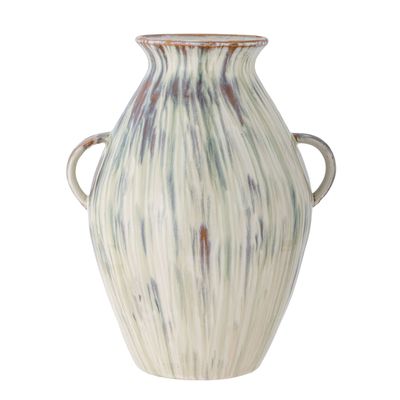 Vases - Sanella Vase, Verte, Grès  - BLOOMINGVILLE MULTIBRAND HOUSE