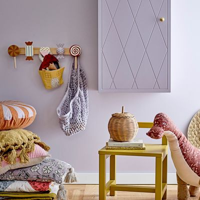 Sideboards - Nell Cabinet, Purple, MDF  - BLOOMINGVILLE MINI