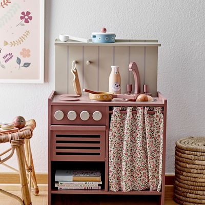 Jouets enfants - Pippi Mini poêle, Marron, FSC®100%, MDF  - BLOOMINGVILLE MINI